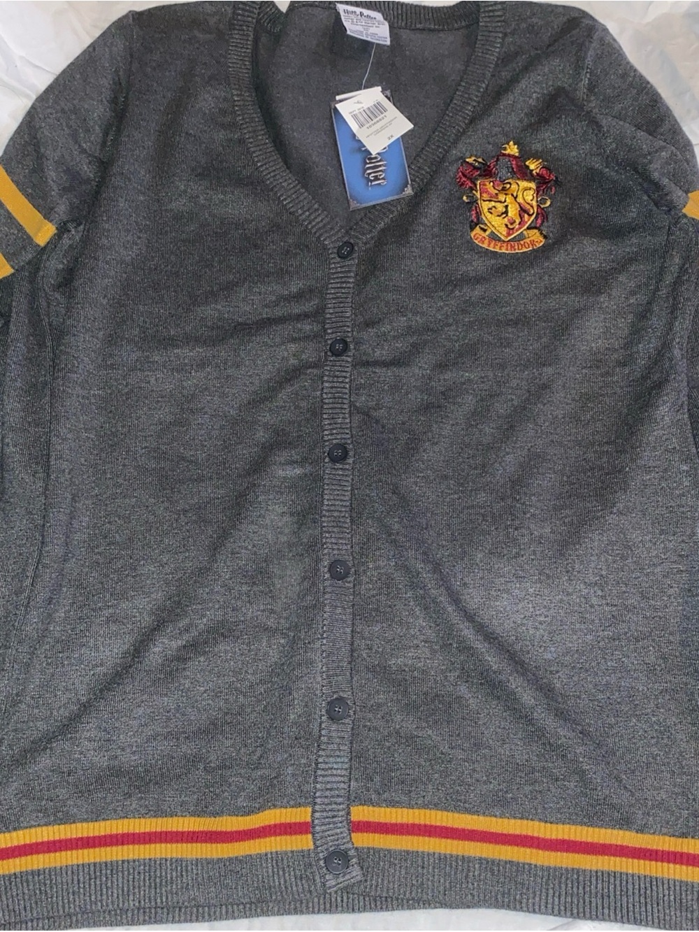NWT Harry Potter Gryffindor Knit Cardigan Sweater - Size 2xl